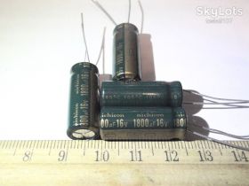 Конденсатори Конденсаторы ^/--/^ Конденсатор NICHICON 1800 /--/ мкФ 16 /--/ В 1800 /--/ uF 16 /--/ V 105 /--/ С 1 /--/ шт - лот - фото фото фото