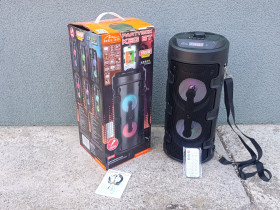 Колонки (портативні) Колонки (портативные) ^/--/^ Нова Bluetooth-колонка Media-Tech PARTYBOX KEG BT MT /--/ 3165 V /--/ 2.1 40 /--/ W Радіо FM microSD USB Чорний - фото фото фото