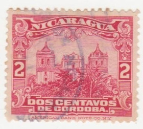 Північна Америка Северная Америка ^/--/^ Никарагуа  1914 г. № 395 гашеная ^_^^^ Нікарагуа 1914 р. No 395 гашена - фото фото фото