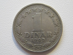 Югославія Югославия ^/--/^ Югославия 1 динар 1965 года #913 ^_^^^ Югославія 1 динар 1965 року #913 - фото фото фото