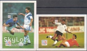 Спорт Спорт ^/--/^ Танзания, ЧМ по футболу 1994 года, MNH ^_^^^ Танзанія, ЧС з футболу 1994 року, MNH - фото фото фото
