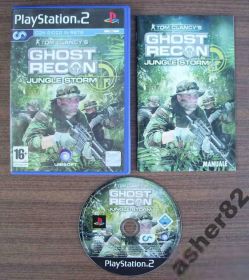 Диски з відеоіграми Диски с видеоиграми ^/--/^ Игра на PS /--/ 2 &amp;quot;Ghost Recon Jungle Storm&amp;quot;      (PAL) ^_^^^ Гра на PS /--/ 2 &amp;quot;Ghost Recon Jungle Storm &amp;quot; (PAL) - фото фото фото