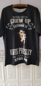 Футболки, майки Футболки, майки ^/--/^ Футболка &amp;quot;Elvis Presley&amp;quot;  (100% polyester, 2 /--/ XL) ^_^^^ Футболка &amp;quot;Elvis Presley&amp;quot; (100% polyester, 2 /--/ XL) - фото фото фото