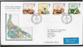 Європа Европа ^/--/^ Великобритания 1989 ПРОДУКТЫ ПИТАНИЕ ФЕРМЕРСТВО ЯГОДЫ ФРУКТЫ ОВОЩИ ЦВЕТЫ ФЛОРА КПД Mi.1194-1197 ^_^^^ Великобританія 1989 ПРОДУКТИ ПИТАННЯ ФЕРМЕРСТВО ЯГОДИ ФРУКТИ ОВОЩИ ЦВЕТИ ФЛОРА ККД Mi.1194-1197 - фото фото фото