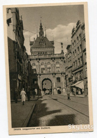 Іноземні Иностранные ^/--/^ Поштівка Данціґ 1933 р. LuftPost. ^_^^^ Почтовая Данциг 1933 г. LuftPost. - фото фото фото
