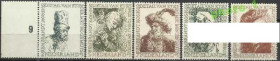 Інші країни Другие страны ^/--/^ Нидерланды 1956 живопись Рембрандт 5 /--/ м. ^_^^^ Нідерланди 1956 живопис Рембрандт 5 /--/ м. - фото фото фото