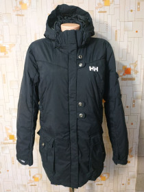 Куртки Куртки ^/--/^ Куртка жіноча зимня. Парка чорна. Пуховик HELLY HANSEN пух-перо p-p L ^_^^^ Куртка женская зимняя. Парка черная. Пуховик HELLY HANSEN пух-перо p-p L - фото фото фото
