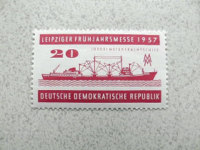 НДР, ФРН ГДР, ФРГ ^/--/^ Поштова марка Німеччина ФРН &amp;quot; Флот &amp;quot; 1957 рік ** ^_^^^ Почтовая марка Германия ФРГ &amp;quot; Флот &amp;quot; 1957 год ** - фото фото фото