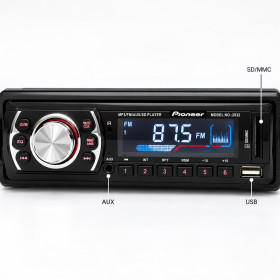 Автомагнітоли Автомагнитолы ^/--/^ USB-автомагнітола, MP /--/ 3, FM, SD, AUX 2032 / Магнітофон в авто+пульт / Автомобільна магнітола ^_^^^ USB-автомагнитола, MP /--/ 3, FM, SD, AUX 2032 / Магнитофон в авто+пульт / Автомобильная магнитола - фото фото фото
