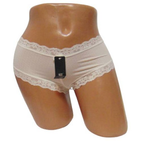 Труси Трусы ^/--/^ Трусики шортики Nadizi 6081 XL молочные ^_^^^ Трусики шортики Nadizi 6081 XL молочні - фото фото фото