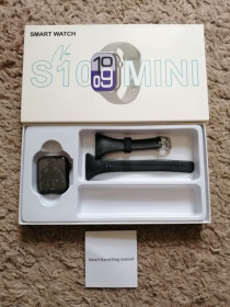 Розумні годинники (Smart watch) Умные часы (Smart watch) ^/--/^ Фірмовий Металевий смарт годинник S /--/ 10 Mini ^_^^^ Металлический смарт часы S /--/ 10 Mini - фото фото фото