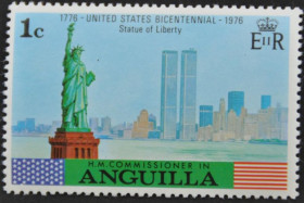 Інше Другое ^/--/^ Ангилья 200 лет США Статуя Свободы 1976 ^_^^^ Ангілья 200 років США Статуя Свободи 1976 - фото фото фото