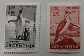 Південна Америка Южная Америка ^/--/^ Аргентина 1961 Птицы, фауна, MNH ^_^^^ Аргентина 1961 Птахи, фауна, MNH - фото фото фото