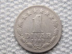 Югославія Югославия ^/--/^ Югославия 1 динар 1965 года #2000 ^_^^^ Югославія 1 динар 1965 року #2000 - фото фото фото