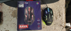 Миші Мыши ^/--/^ Игровая оптическая мышь Trust GXT 108 Rava Illuminated 22090 USB № 24020716 ^_^^^ Ігрова оптична миша Trust GXT 108 Rava Illuminated 22090 USB No 24020716 - фото фото фото