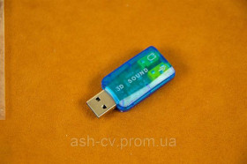 Інше Другое ^/--/^ Звукова карта USB 3 /--/ D Sound ^_^^^ Звуковая карта USB 3 /--/ D Sound - фото фото фото
