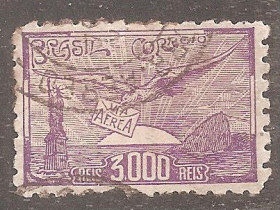 Південна Америка Южная Америка ^/--/^ Бразилия 1929 Sc.С /--/ 25 used ^_^^^ Бразилія 1929 Sc.С /--/ 25 used - фото фото фото