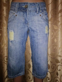Шорти Шорты ^/--/^ Женские джинсовые шорты, бриджи Authentic Denim ^_^^^ Жіночі джинсові шорти, бриджі Authentic Denim - фото фото фото