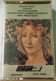 Касети Кассеты ^/--/^ Vivaldi, Stuttgart Chamber Orchestra, Münchinger – The Four Seasons. Cassette US ^_^^^ Vivaldi, Stuttgart Chamber Orchestra, Münchinger - The Four Seasons. Cassette US - фото фото фото