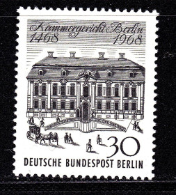 Інше Другое ^/--/^ Германия - Берлин  1968 г MNH  архитектура ^_^^^ Німеччина - Берлін 1968 р MNH архітектура - фото фото фото