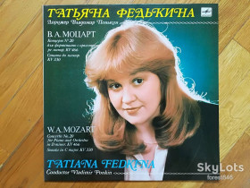 Платівки Пластинки ^/--/^ Татьяна Федькина-В. А. Моцарт  (лам. конв.)  (2)-Ex.+, Мелодия ^_^^^ Тетяна Федькіна-В. А. Моцарт (лам. конв.) (2)-Ex.+, Мелодія - фото фото фото