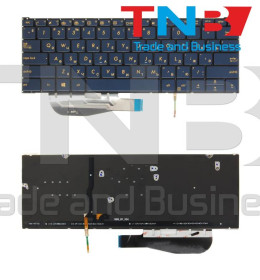 Клавіатури Клавиатуры ^/--/^ Клавиатура ASUS UX /--/ 390 UX /--/ 390 /--/ UA UX /--/ 390 /--/ CA СИНЯЯ с подсветкой RUUS ^_^^^ Клавіатура ASUS UX /--/ 390 UX /--/ 390 /--/ UA UX /--/ 390 /--/ CA Синя з підсвічуванням RUUS - фото фото фото