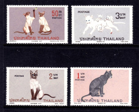 Фауна Фауна ^/--/^ Фауна . Таиланд  1971 г  MNH   - кошки - ^_^^^ Таїланд 1971 MNH - кішки - фото фото фото