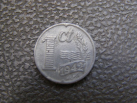 Нідерланди Нидерланды ^/--/^ 1 цент 1942 г Нидерланды ^_^^^ 1 цент 1942 р Нідерланди - фото фото фото