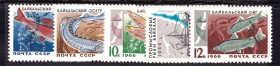 СРСР - СССР - ^/--/^ ZM  СССР 1966 г MNH - фауна - рыбы ^_^^^ ZM СРСР 1966 р MNH - фауна - риби - фото фото фото