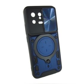 Чохли, бампера Чехлы, бампера ^/--/^ Xiaomi 13 Чехол противоударный Шторка (синий) ^_^^^ Xiaomi 13 Чехол протиударний Шторка (синій) - фото фото фото