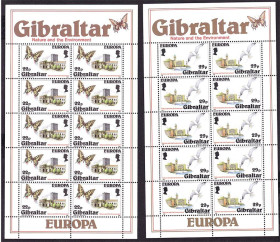 Фауна Фауна ^/--/^ NM Фауна  Гибралтар 1986 г MNH - 2 /--/ а м/листа ^_^^^ NM Фауна Гібралтар 1986 MNH - 2 /--/ а м/листа - фото фото фото