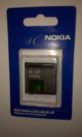 Акумулятори Аккумуляторы ^/--/^ Аккумулятор BL 6 /--/ P NOKIA ^_^^^ Акумулятор BL 6 /--/ P NOKIA - фото фото фото