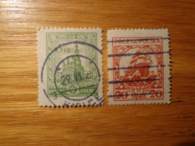 Польща Польша ^/--/^ Польша, 1925 год, г.Познань + корабль - парусник, гашеная ^_^^^ Польща, 1925 рік, м.Познань + корабель - вітрильник, гашена - фото фото фото