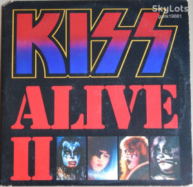 Платівки Пластинки ^/--/^ Kiss – Alive II  (Casablanca ‎– NBLP 7076-2, US) inner sleeve, booklet EX+/EX+/EX+ ^_^^^ Kiss – Alive II (Casablanca – NBLP 7076-2, US) inner sleeve, booklet EX+/EX+/EX+ - фото фото фото