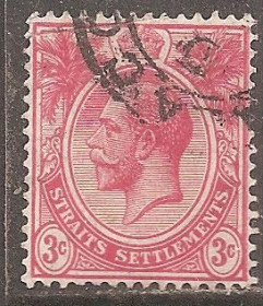 Малайзія Малайзия ^/--/^ Бр.Стрейт Сеттлментс 1917 Sc.152 used ^_^^^ Бр. Сеттлментс 1917 Sc.152 used - фото фото фото