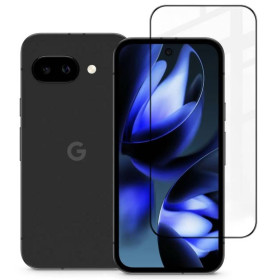 Чохли, бампера Чехлы, бампера ^/--/^ Захисне скло Fiji Premium для Google Pixel 9 /--/ a повне проклеювання Anti-Static чорний ^_^^^ Защитное стекло Fiji Premium для Google Pixel 9 /--/ a полное проклеивание Anti-Static черный - фото фото фото