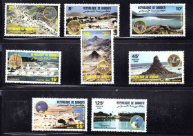 Фауна Фауна ^/--/^ Джибути 1984 г MNH - ландщафты ^_^^^ Джибуті 1984 MNH - ландщафти - фото фото фото