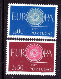 Австрія Австрия ^/--/^ Португалия  1960 г  MNH -  EUROPA CEPT - ^_^^^ 1960 MNH - EUROPA CEPT - фото фото фото