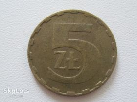 - року - года ^/--/^ Польша 5 злотых 1987 года #13822 ^_^^^ Польща 5 злотих 1987 #13822 - фото фото фото