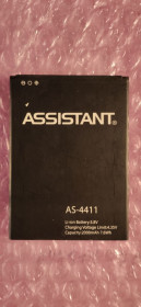 Шлейфи, перехідники Шлейфы, переходники ^/--/^ Assistant AS-4411 аккумулятор оригинал бу ^_^^^ Assistant AS-4411 акумулятор оригінал бу - фото фото фото