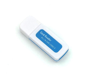 Інше Другое ^/--/^ Картридер CR-003 USB All in One White_Blue ^_^^^ CR-003 USB All in One White_Blue - фото фото фото