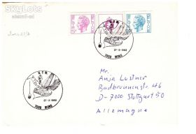 Європа Европа ^/--/^ Флот . Бельгия 1982 г -  конверт СГ  - парусник - футбол ^_^^^ Бельгія 1982 - конверт СГ - вітрильник - футбол - фото фото фото