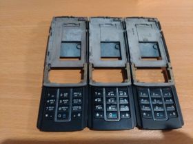 Корпуса на Nokia Корпуса на Nokia ^/--/^ Корпус (раздвижной механизм) c клавиатурой  Nokia 6280 б/у. ^_^^^ Корпус (розсувний механізм) c клавіатурою Nokia 6280 б/у. - фото фото фото