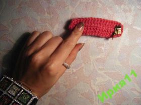 Заколки Заколки ^/--/^ вязаная заколка автомат для волос НОВАЯ ^_^^^ Автомат для волосся Нова - фото фото фото
