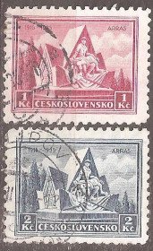 Чехословаччина Чехословакия ^/--/^ Чехословакия 1935 Sc.205-206 гаш. ПОЛНАЯ серия ^_^^^ Чехословаччина 1935 Sc.205-206 гаш. Повна серія - фото фото фото
