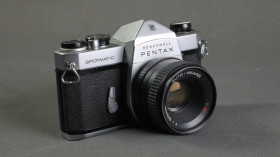Pentax Pentax ^/--/^ Пленочный фотоаппарат Pentax Spotmatic Japan + объектив Sears 50 /--/ mm/2.0 Ф /--/ 52 /--/ mm Вживане ^_^^^ плівковий фотоапарат Pentax Spotmatic + об'єктив Sears 50 /--/ mm/2.0 Ф /--/ 52 /--/ mm - фото фото фото