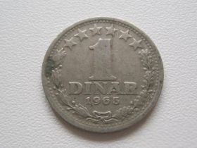 Югославія Югославия ^/--/^ Югославия 1 динар 1965 года 24694 ^_^^^ Югославія 1 динар 1965 року 24694 - фото фото фото