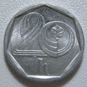 Чехія Чехия ^/--/^ Чехія 20 гелерів 1995 року b 43465 ^_^^^ Чехия 20 гелеров 1995 года b 43465 - фото фото фото