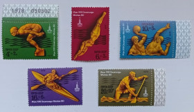 СРСР - СССР - ^/--/^ СССР 1978 Олимпийские игры, водный спорт, MNH (II) ^_^^^ СРСР 1978 Олімпійські ігри, водний спорт, MNH (II) - фото фото фото