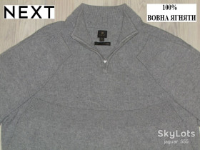 Светри Свитера ^/--/^ Оригінальний стильний шерстяний светр  (джемпер) NEXT, SIZE XXL  (СУПЕР ЦІНА!!!) ^_^^^ Оригинальный стильный шерстяной свитер (джемпер) NEXT, SIZE XXL (СУПЕР ЦЕНА!!!) - фото фото фото